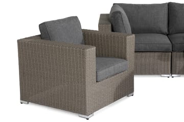 Marcus Loungegruppe - Grått Bord Hjørnesofa Lenestol - Hage - Utemiljø - Veranda & terrasse - Verandamøbler