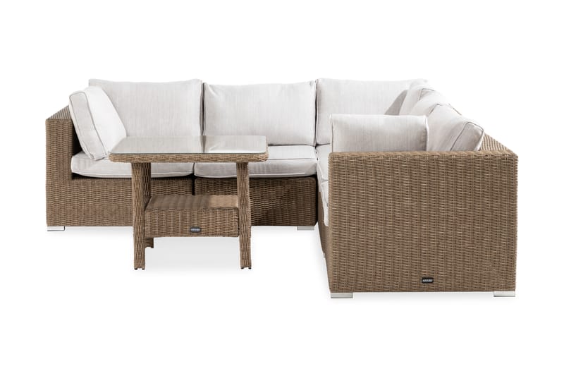 Marcus Loungegruppe - Natur Bord 1 Armlene - Hage - Utemiljø - Veranda & terrasse - Verandamøbler