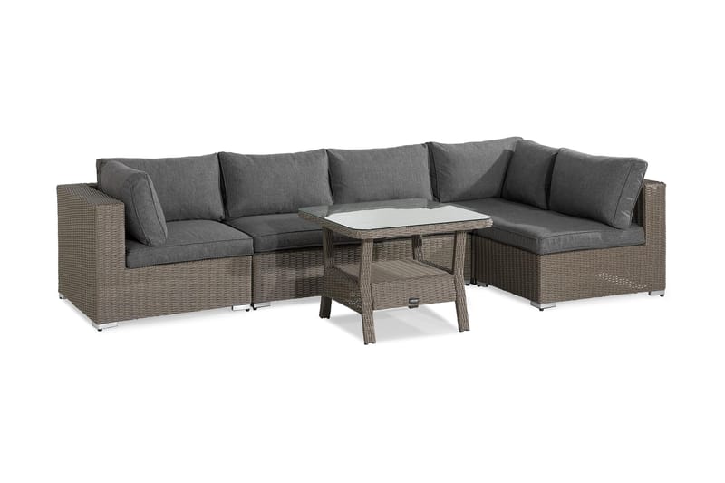 Marcus Loungegruppe - Natur Bord 1 Armlene - Hage - Utemiljø - Veranda & terrasse - Verandamøbler