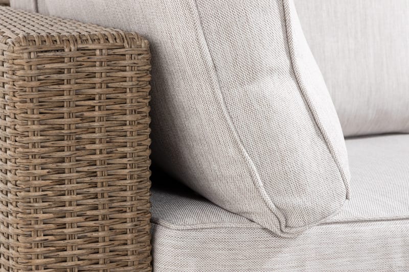 Marcus Loungegruppe - Natur Bord 1 Armlene - Hage - Utemiljø - Veranda & terrasse - Verandamøbler