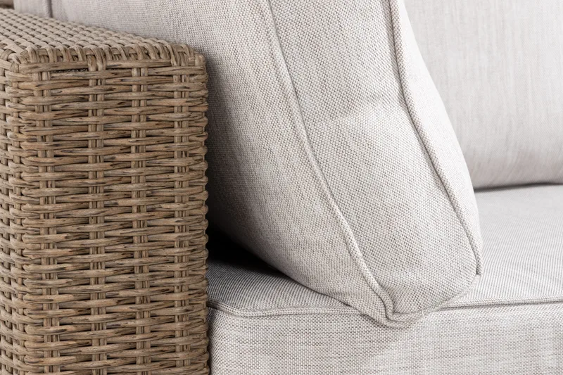 Marcus Loungegruppe - Natur Bord 1 Armlene - Hage - Utemiljø - Veranda & terrasse - Verandamøbler