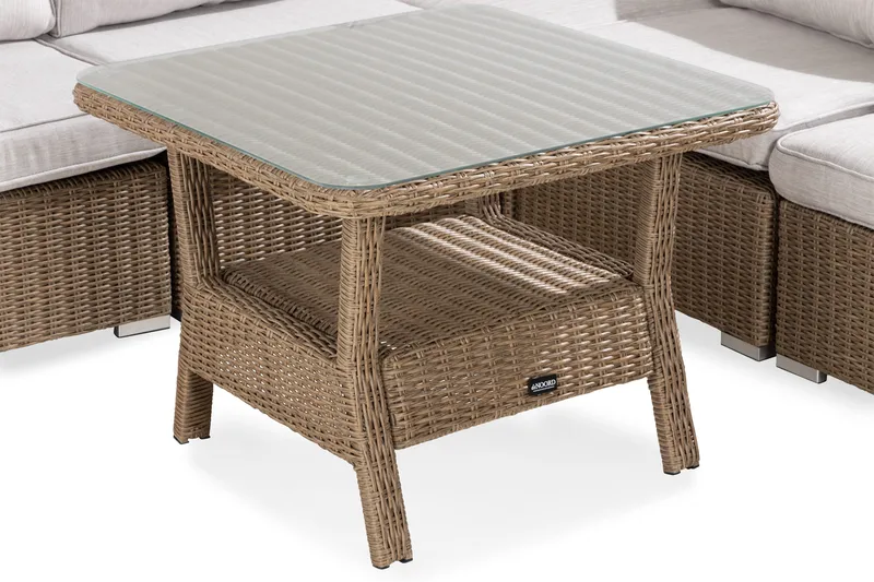 Marcus Loungegruppe - Natur Bord 1 Armlene - Hage - Utemiljø - Veranda & terrasse - Verandamøbler