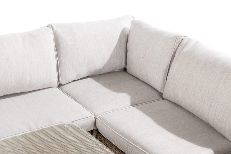 Marcus Loungegruppe - Natur Bord 1 Armlene - Hage - Utemiljø - Veranda & terrasse - Verandamøbler