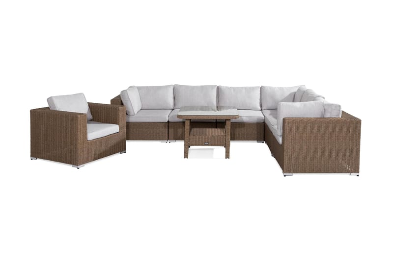 Marcus Loungegruppe - Natur Bord Hjørnesofa Lenestol - Hage - Utemiljø - Veranda & terrasse - Verandamøbler