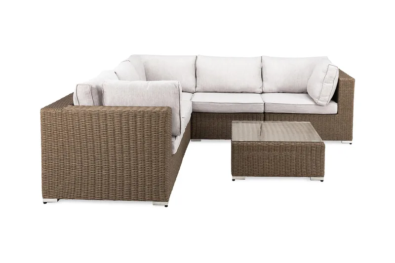 Marcus Loungegruppe, Natur Bord Hjørnesofa