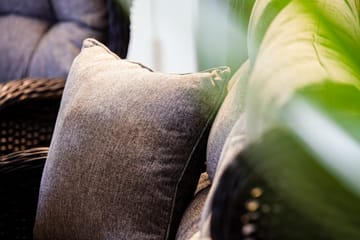 Marcus Sofagruppe 2-seter Ink. Lenestoler - Svart - Hagemøbler - Loungemøbler - Loungesett