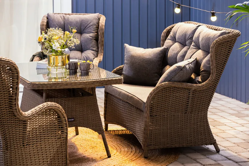 Marcus Sofagruppe - Grå - Hagemøbler - Loungemøbler - Loungesett