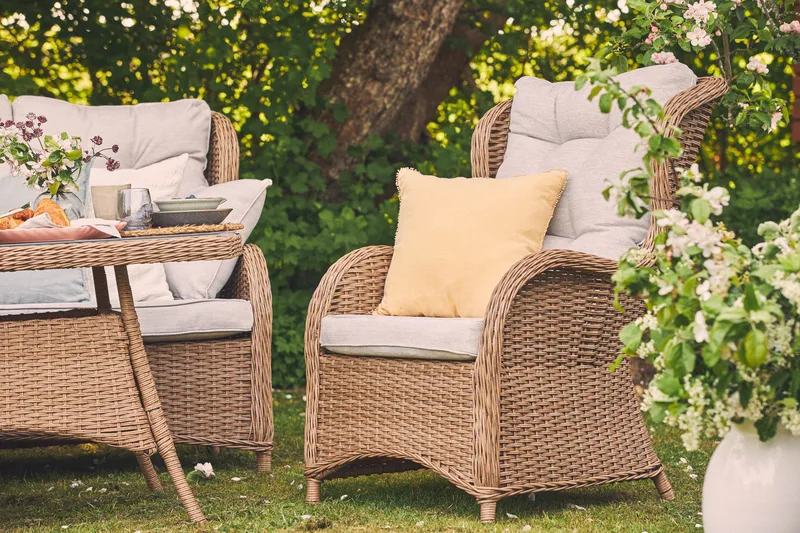 Marcus Sofagruppe - Natur - Hagemøbler - Loungemøbler - Loungesett