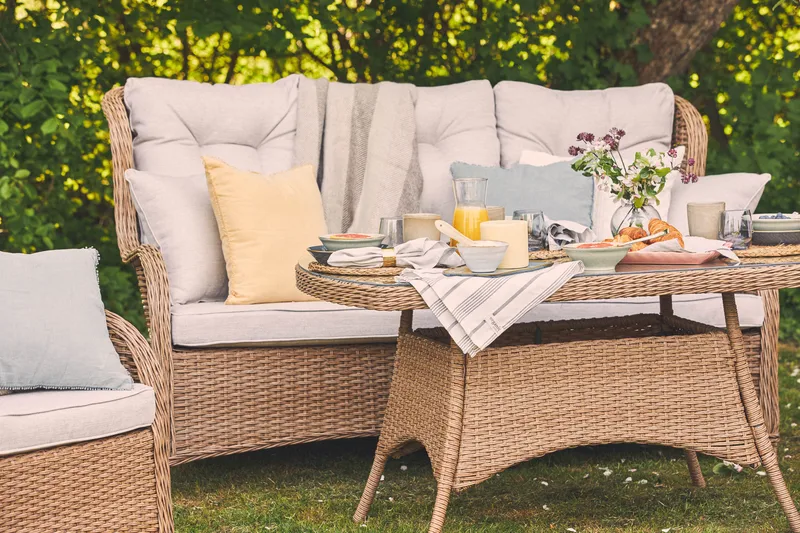 Marcus Sofagruppe - Natur - Hagemøbler - Loungemøbler - Loungesett