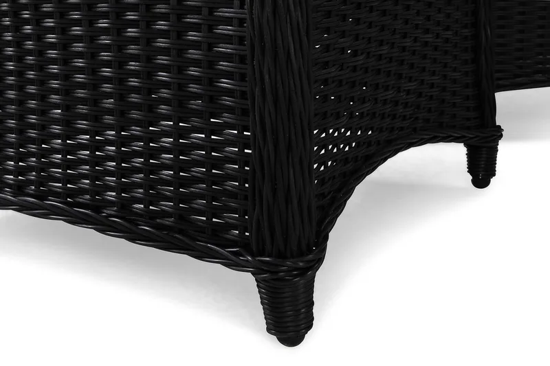 Marcus Sofagruppe - Svart - Hagemøbler - Loungemøbler - Loungesett