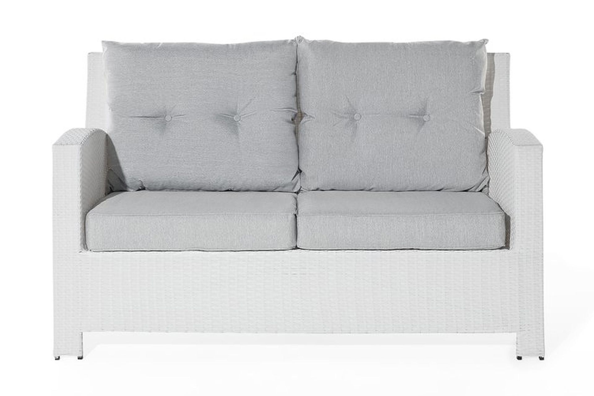 Marino Loungegruppe 146 cm - Hvit - Hagemøbler - Loungemøbler - Loungesett