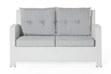 Marino Loungegruppe 146 cm - Hvit - Hagemøbler - Loungemøbler - Loungesett