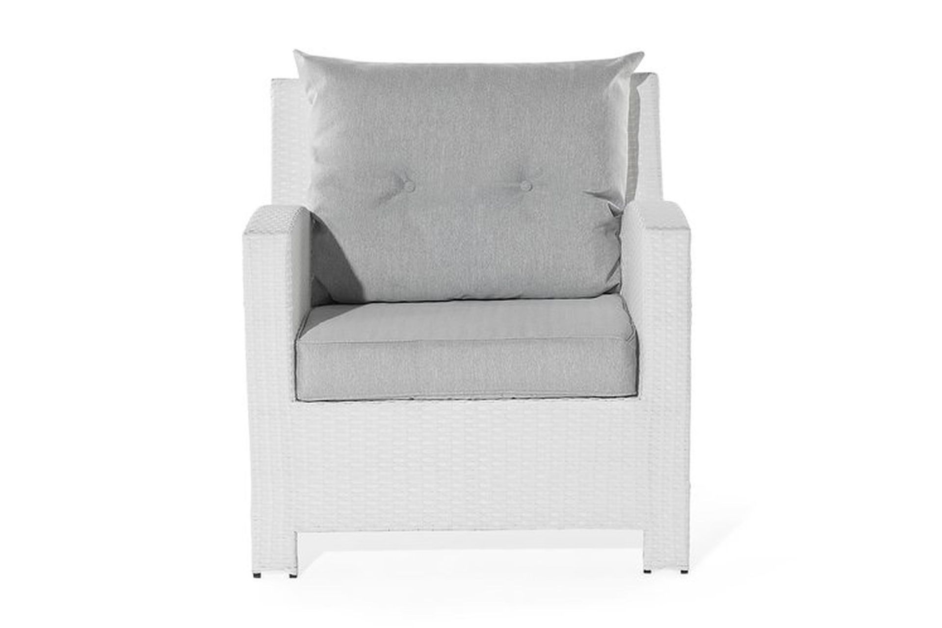 Marino Loungegruppe 146 cm - Hvit - Hagemøbler - Loungemøbler - Loungesett