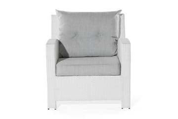 Marino Loungegruppe 146 cm - Hvit - Hagemøbler - Loungemøbler - Loungesett