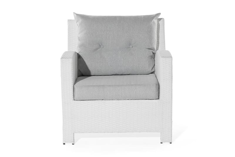 Marino Loungegruppe 146 cm - Hvit - Verandamøbler - Sofagruppe utendørs - Loungesett