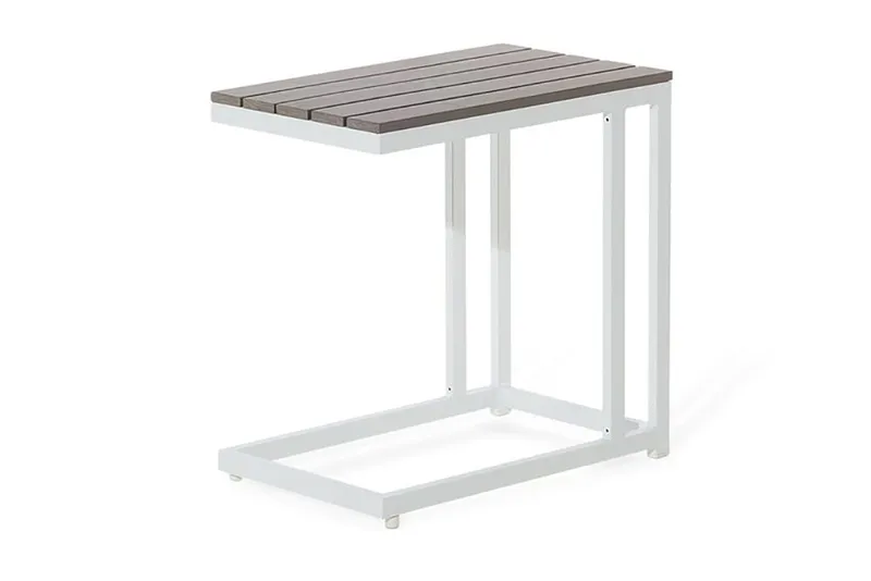 Messina Loungegruppe 147 cm - Hvit - Hagemøbler - Loungemøbler - Loungesett