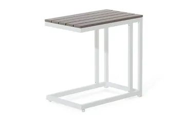 Messina Loungegruppe 147 cm - Hvit - Hagemøbler - Loungemøbler - Loungesett