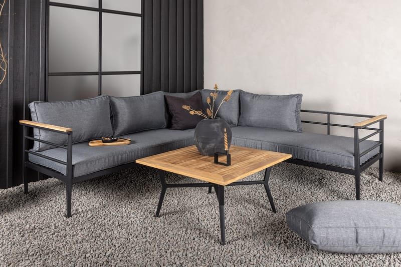 Mexico Hjørnesofa Blå - Venture Home - Hagemøbler - Loungemøbler - Loungesett