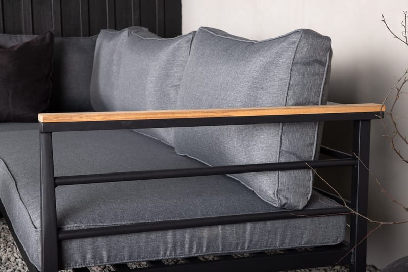 Mexico Hjørnesofa Blå - Venture Home - Hagemøbler - Loungemøbler - Loungesett