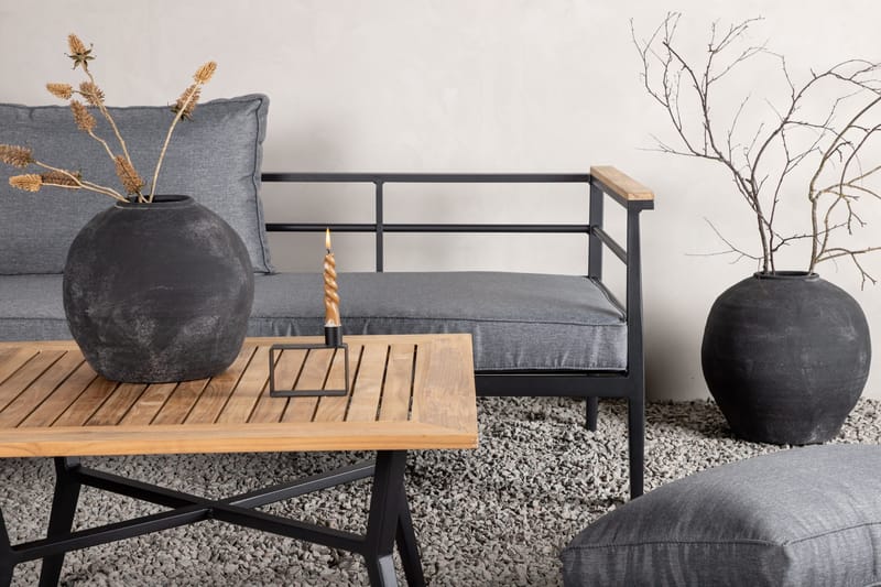 Mexico Hjørnesofa Blå - Venture Home - Hagemøbler - Loungemøbler - Loungesett