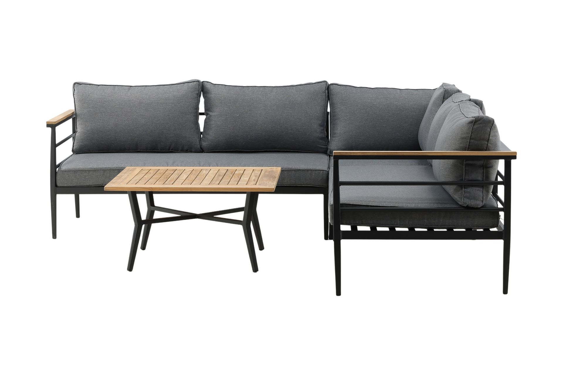Mexico Hjørnesofa Blå - Venture Home - Hagemøbler - Loungemøbler - Loungesett