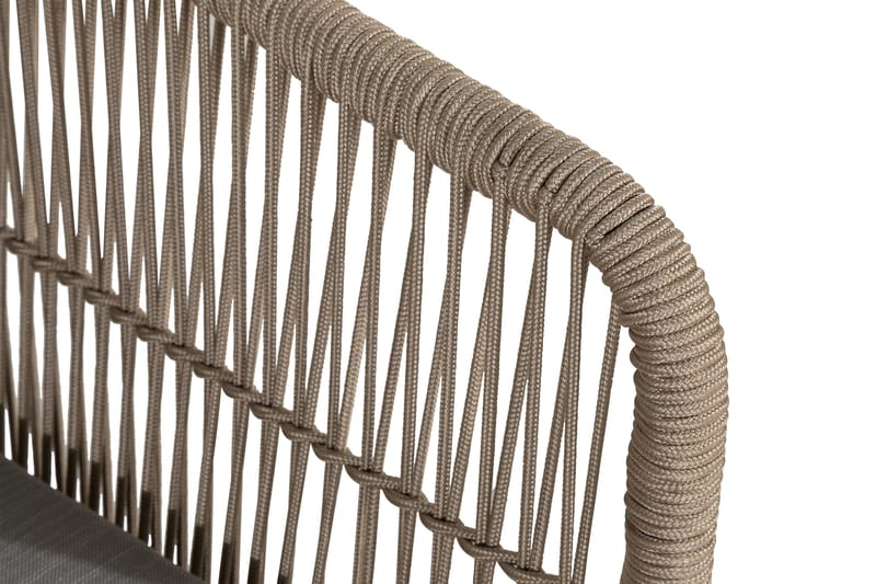 Morocco Sofagruppe - Akasie/Brun/Beige - Hagemøbler - Loungemøbler - Loungesett
