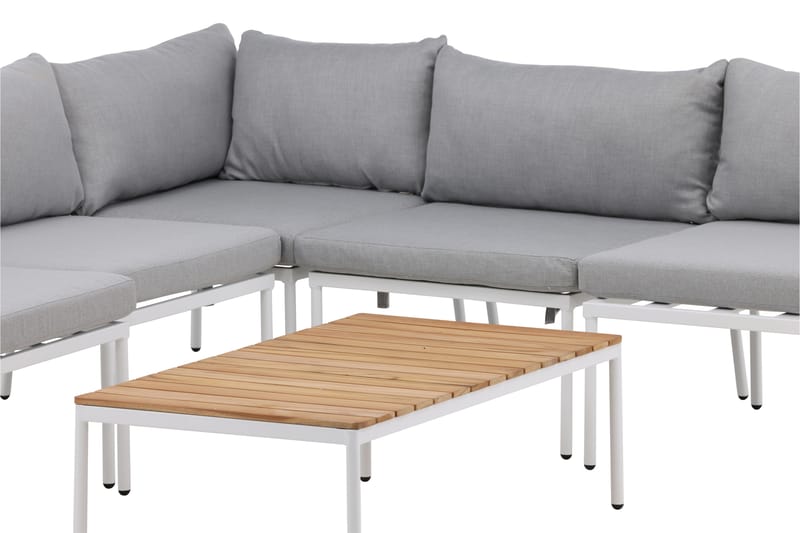 Nettan Loungegruppe Grå/Brun - Venture Home - Verandamøbler - Sofagruppe utendørs - Loungesett