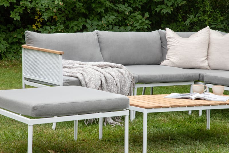 Nettan Loungegruppe Grå/Brun - Venture Home - Verandam�øbler - Sofagruppe utendørs - Loungesett