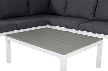 Odense Loungegruppe med Puter - Hvit - Hagemøbler - Loungemøbler - Loungesett