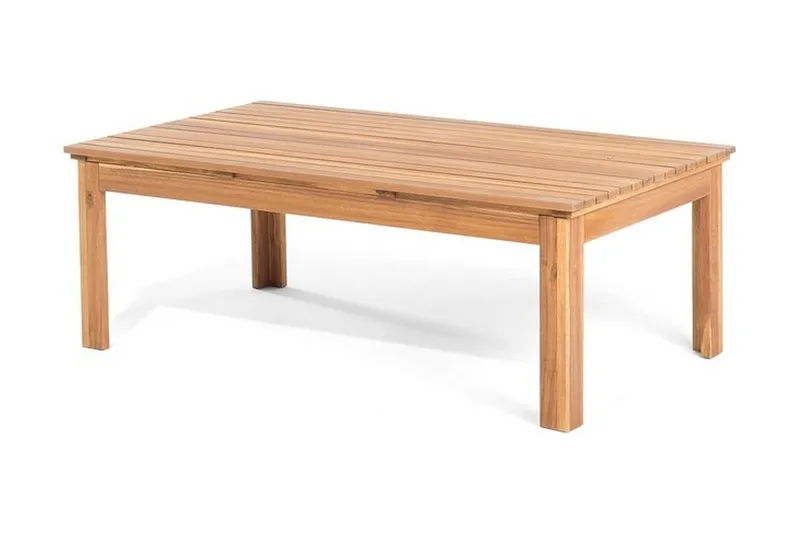 Pacific Loungegruppe 130 cm - Tre / Natur - Hagemøbler - Loungemøbler - Loungesett