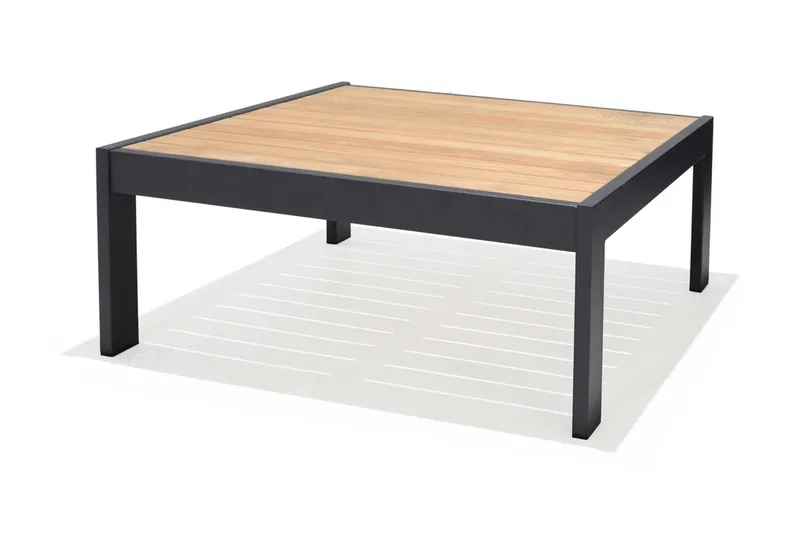 Palau Loungegruppe 5-seter - Tre/Grå - Hage - Utemiljø - Veranda & terrasse - Verandamøbler