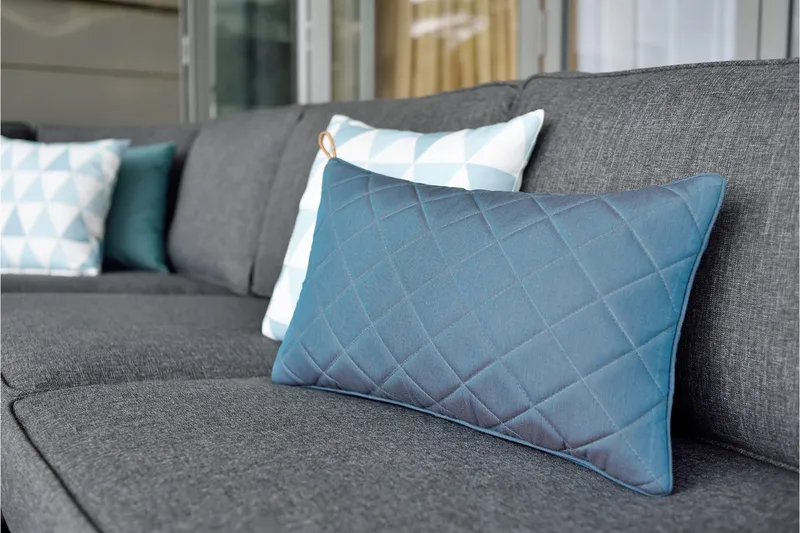 Palau Loungegruppe 5-seter - Tre/Grå - Hage - Utemiljø - Veranda & terrasse - Verandamøbler