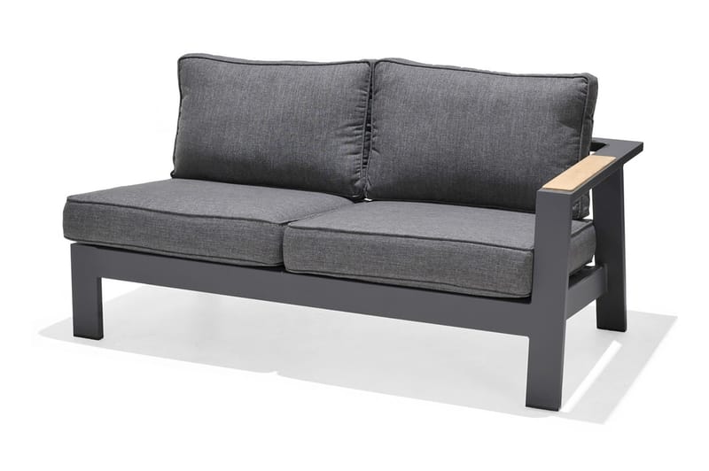 Palau Loungegruppe 8-seter - Tre/Grå - Hage - Utemiljø - Veranda & terrasse - Verandamøbler