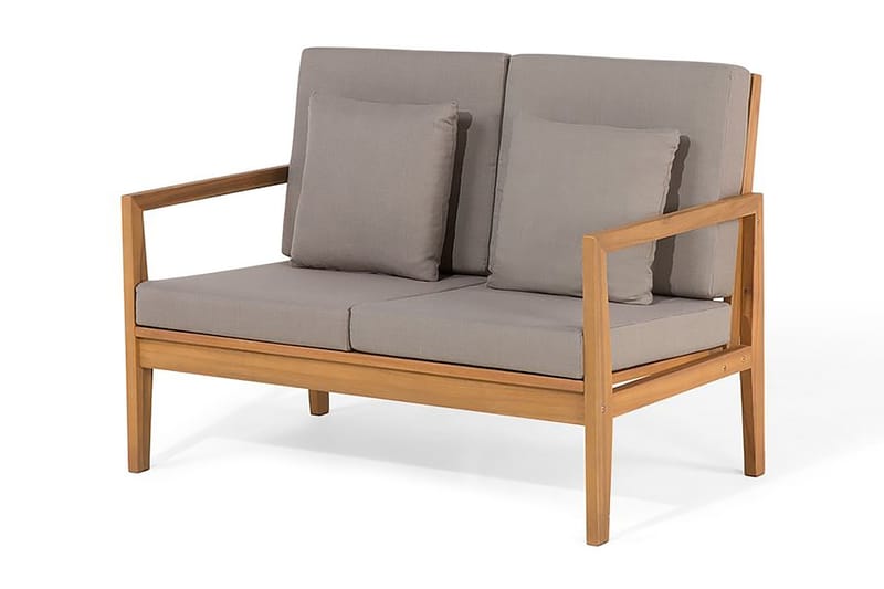 Pataja Loungegruppe 197 cm - Grå - Verandamøbler - Sofagruppe utendørs - Loungesett