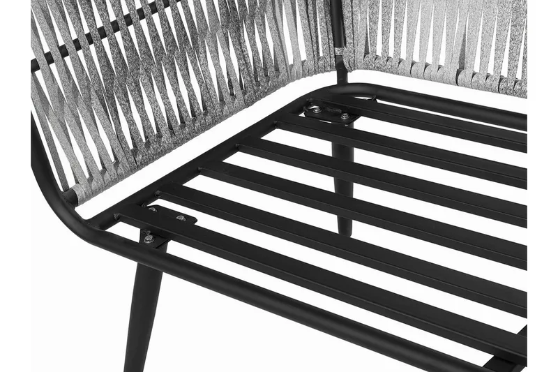 Ragusa Loungegruppe 156 cm - Grå - Hagemøbler - Loungemøbler - Loungesett