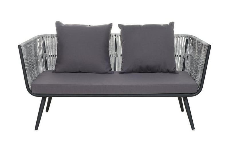 Ragusa Loungegruppe 156 cm - Grå - Hagemøbler - Loungemøbler - Loungesett