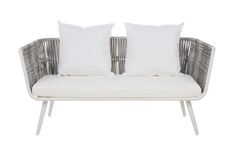 Ragusa Loungegruppe 156 cm - Grå - Hagemøbler - Loungemøbler - Loungesett