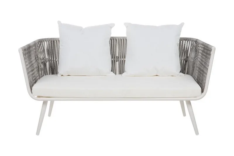 Ragusa Loungegruppe 156 cm - Grå - Hagemøbler - Loungemøbler - Loungesett