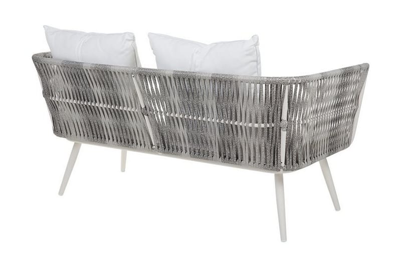 Ragusa Loungegruppe 156 cm - Grå - Hagemøbler - Loungemøbler - Loungesett