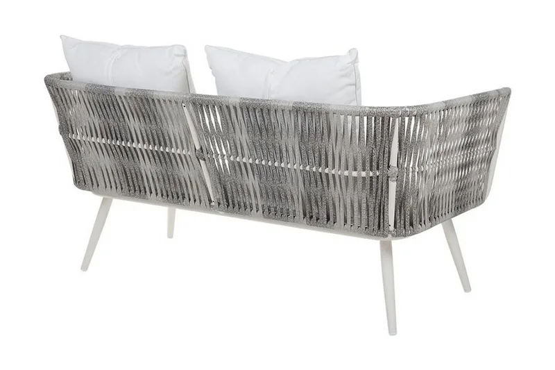 Ragusa Loungegruppe 156 cm - Grå - Hagemøbler - Loungemøbler - Loungesett