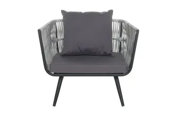 Ragusa Loungegruppe 156 cm - Grå - Hagemøbler - Loungemøbler - Loungesett