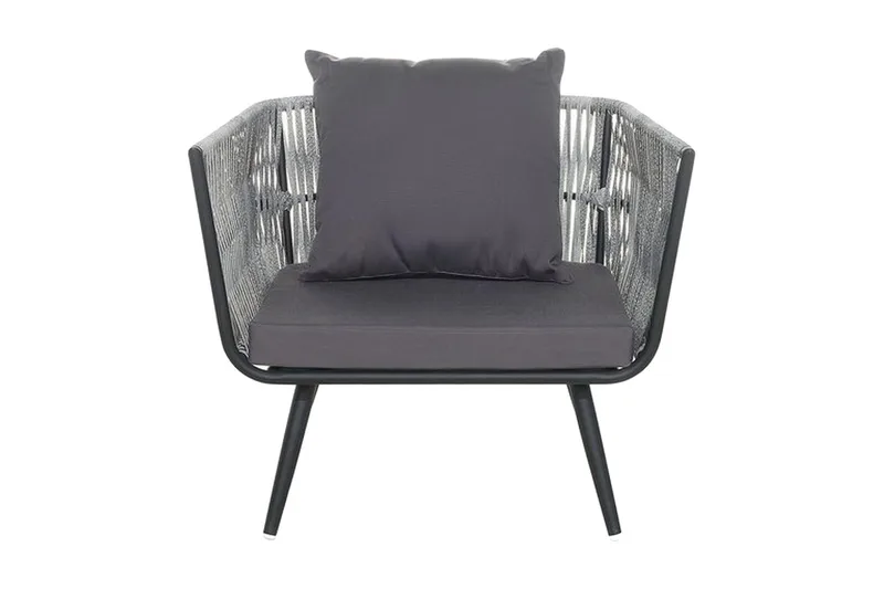 Ragusa Loungegruppe 156 cm - Grå - Hagemøbler - Loungemøbler - Loungesett