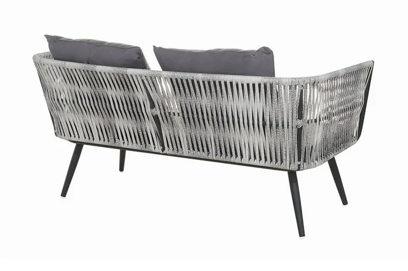 Ragusa Loungegruppe 156 cm - Grå - Hagemøbler - Loungemøbler - Loungesett