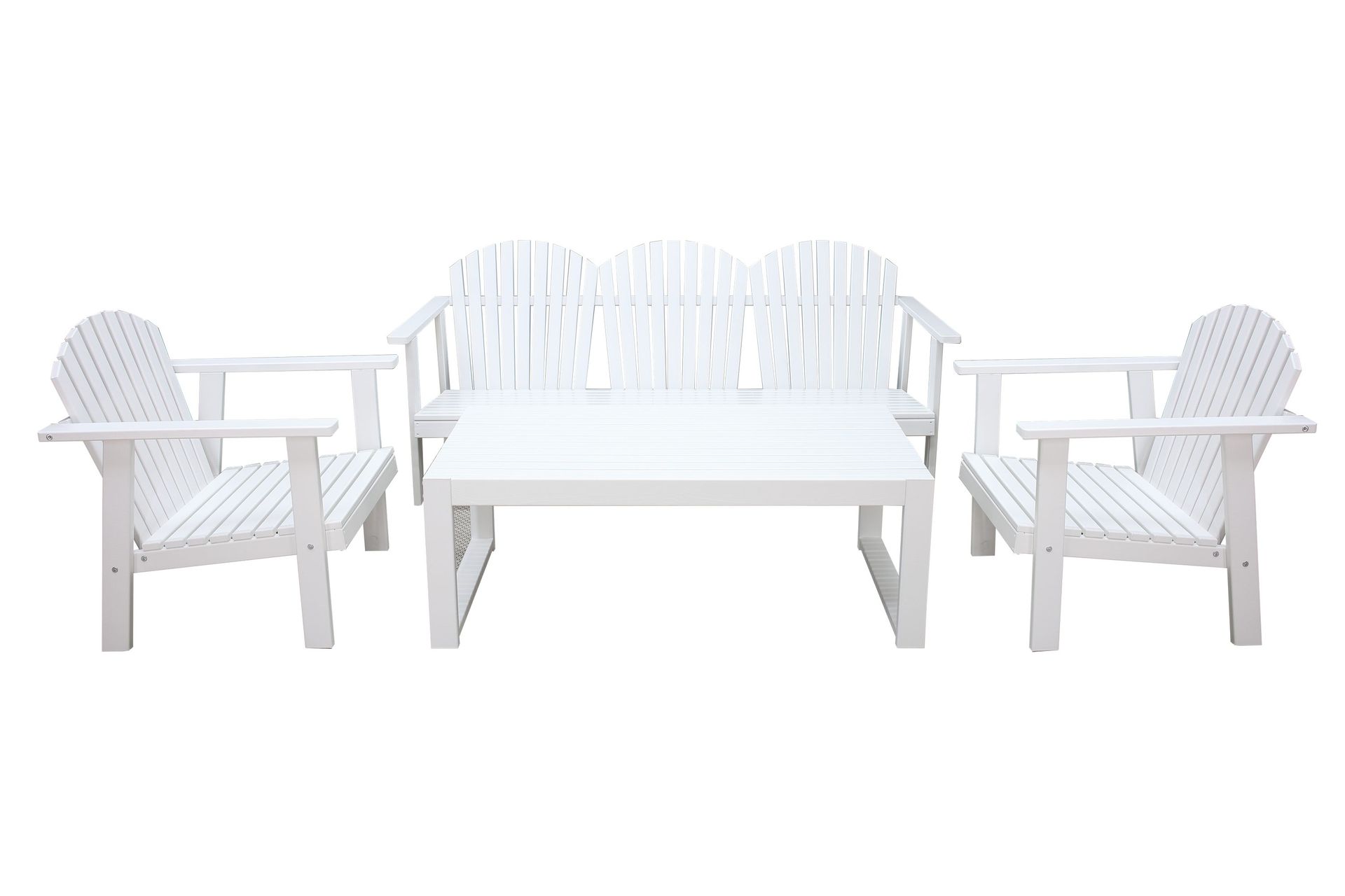 Rolston Loungesett - Hvit