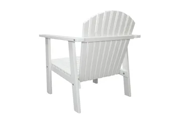 Rolston Loungesett - Hvit - Hagemøbler - Loungemøbler - Loungesett