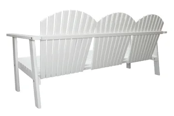 Rolston Loungesett - Hvit - Hagemøbler - Loungemøbler - Loungesett