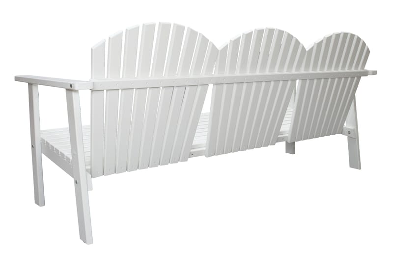 Rolston Loungesett - Hvit - Hagemøbler - Loungemøbler - Loungesett
