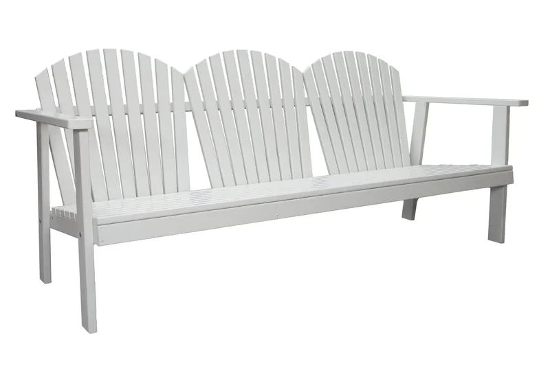 Rolston Loungesett - Hvit - Hagemøbler - Loungemøbler - Loungesett