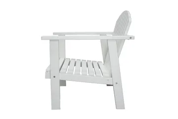 Rolston Loungesett - Hvit - Hagemøbler - Loungemøbler - Loungesett