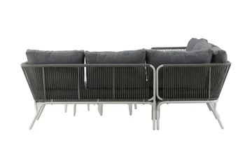 Roxo hjørnesofa hvit - Venture Home - Hagemøbler - Loungemøbler - Loungesett